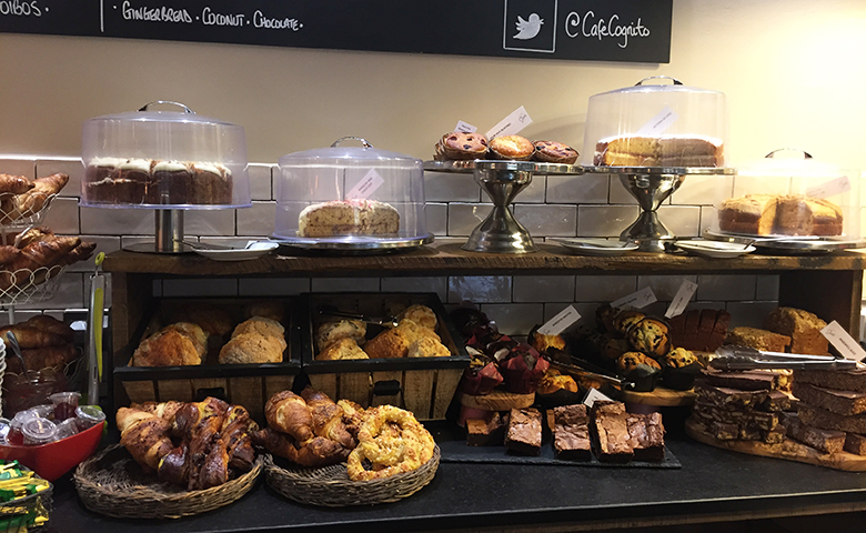 Display of fresh bakes